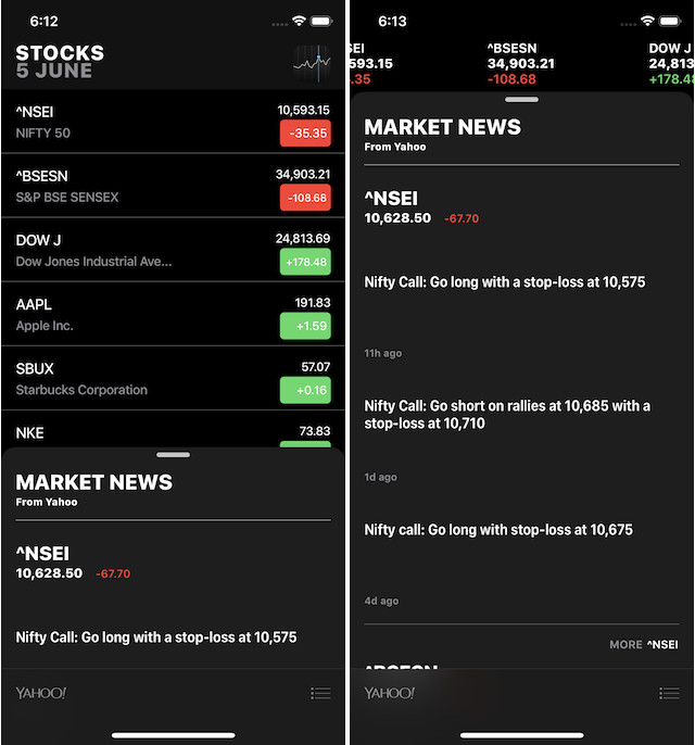 7. Stock App Updates and New Apps 5 apple news and stock