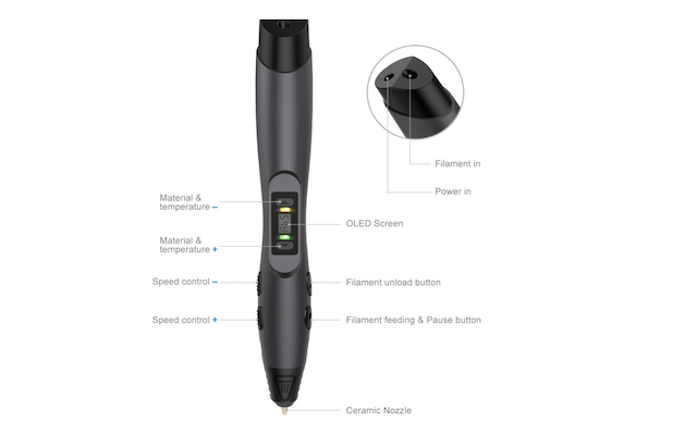 8. 3D Printing Pen From Tecboss