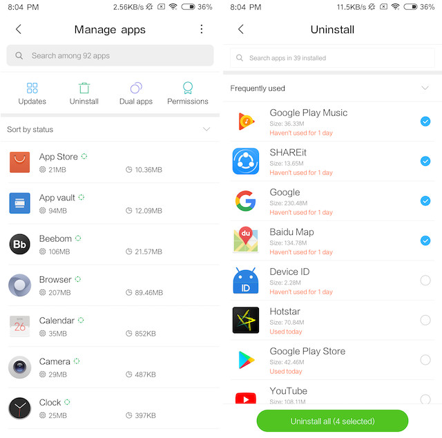 8. Manage Apps