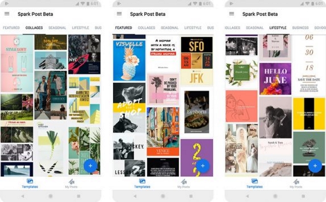 Adobe Spark Released for Android in Beta; Offers Intelligent Graphic Design, Typography and More