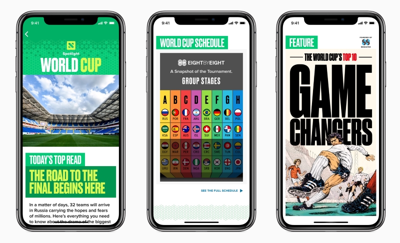 Follow The 2018 FIFA World Cup Action on Your iPhone, iPad With Apple’s New Features