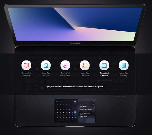 Asus ZenBook Pro 15 UX580 ScreenPad6