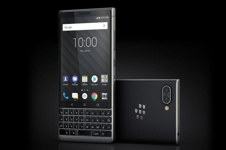 BlackBerry Key2 website