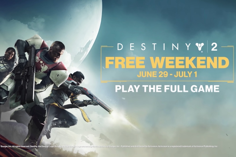 You Can Play Destiny 2 for Free on Weekend