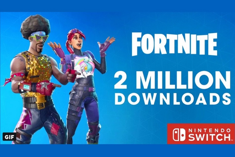 Fortnite Hits 2 Million Downloads On Nintendo Switch Within 24 Hours - nintendo has announced that fortnight has been downloaded more than two million times on the nintendo switch within just 24 hours of its launch on the