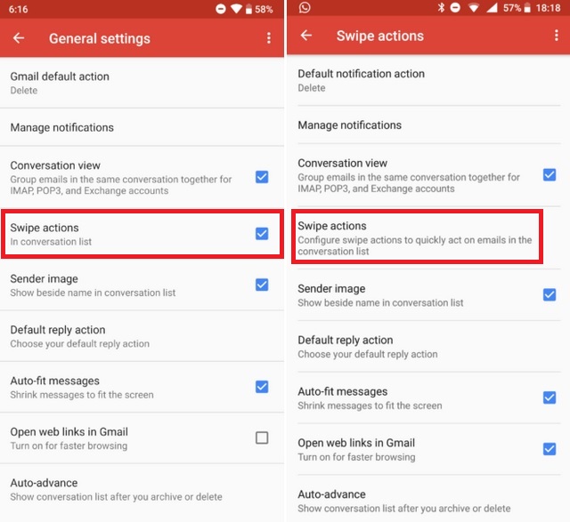 How to configure Gmail swipe actions on Android (and why you should)