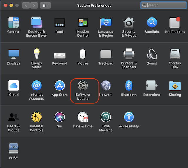 Como verificar se há atualizações de software no macOS Mojave 2