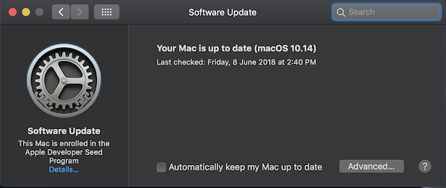 How to Check for Software Updates in macOS Mojave 3