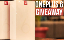 OnePlus 6 Giveaway