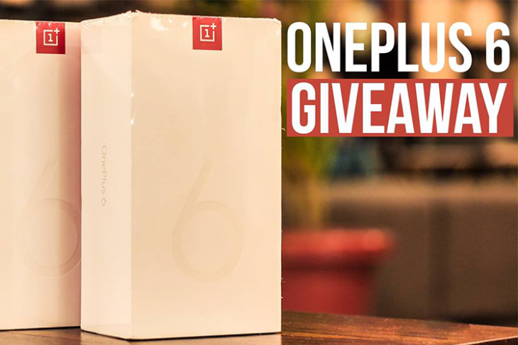 OnePlus 6 Giveaway