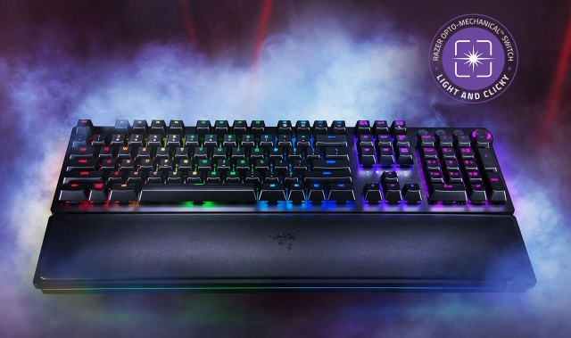 Razer Huntsman Gaming Keyboard Uses Lasers for New Mechanical Switches