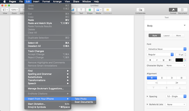 document scanner for mac os mojave