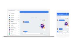 android messages on the web
