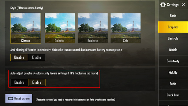 30 Cool Pubg Mobile Tips And Tricks To Get That Chicken Dinner - this basically means that if your phone starts over heating or if the battery gets low pubg mobile will automatically adjust the graphics quality to