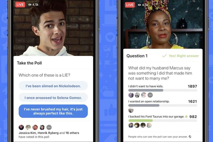 Facebook Will Now Let Creators Host HQ Trivia-Like Gameshows in Videos