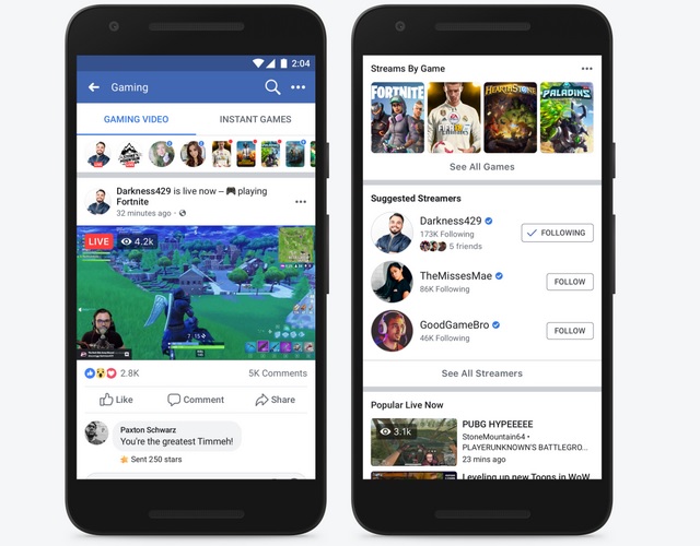 Facebook Wants To Take On Twitch And  With Its New Game Streaming App