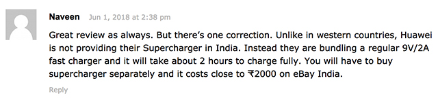 Honor Misleads Indian Users About Super Fast Charging on View 10, Bundles Standard Charger in the Box Instead