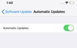 iOS 12 Automatic Updates Featured