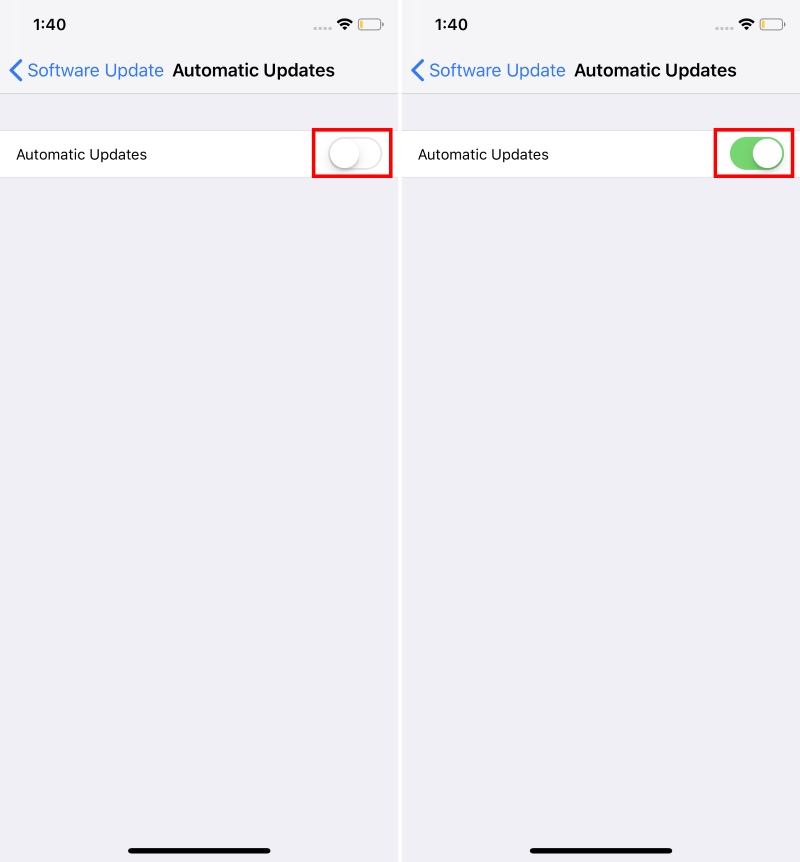 How to Enable Automatic Updates in iOS 12