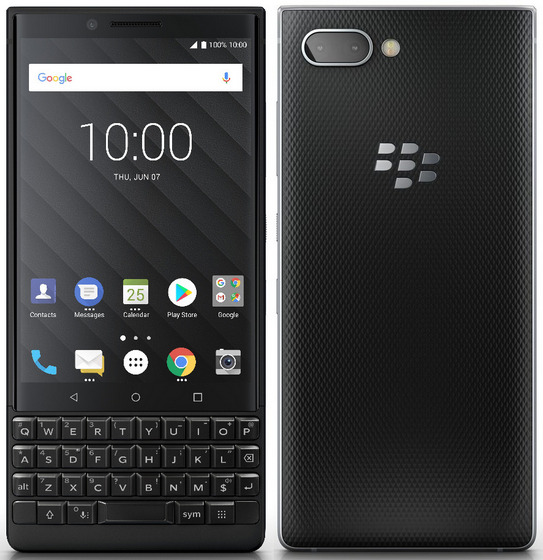 BlackBerry Key2 Pairs Modern Dual Rear Cameras With Classic QWERTY Keyboard