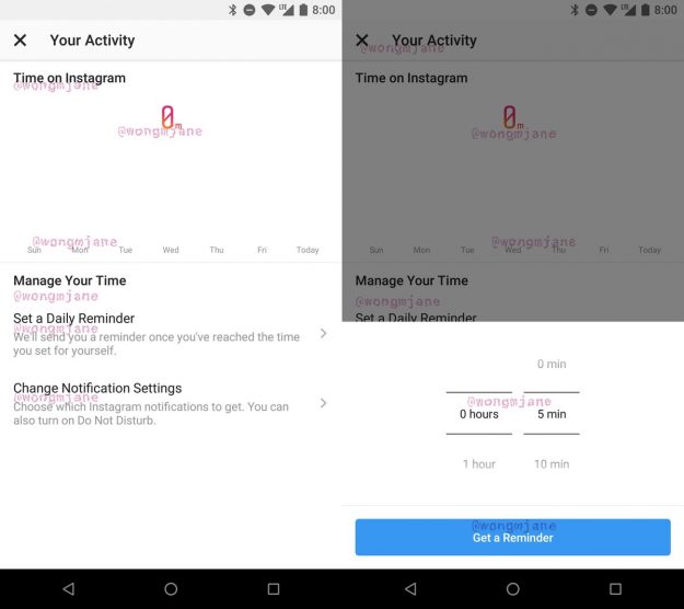 instagram timing app