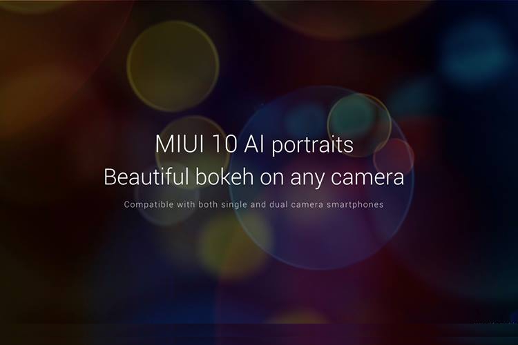 miui 10 ai portraits featured