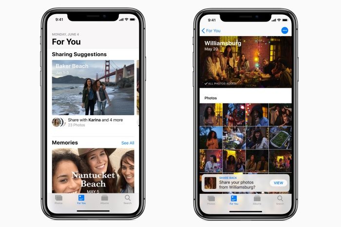 Apple Updates Photos App With 'For You' Section, Sharing Suggestions in ...