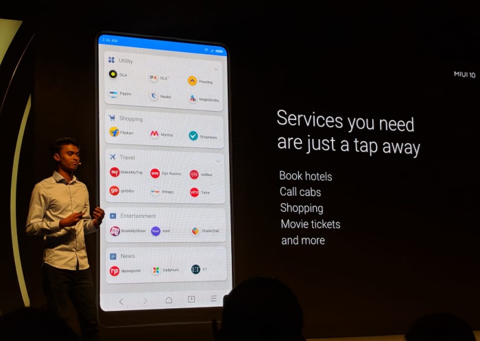MIUI 10 Gets Special India Features: App Shortcuts in Browser, Website Deep Links in Messages and More