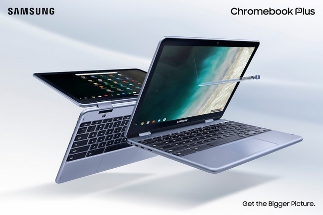 Samsung Chromebook Plus V2 Convertible Ditches ARM for Intel CPU and Has Two Cameras