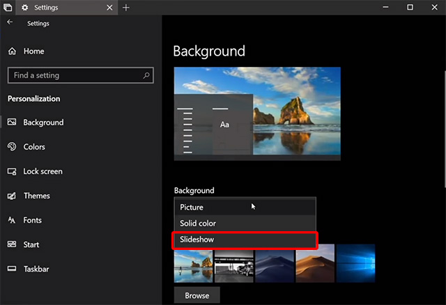 Como obter recursos do macOS Mojave no Windows 10