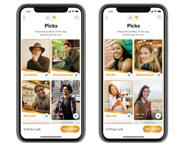 Tinder Testing ‘Picks’ to Recommend Profiles Based on Your Interests