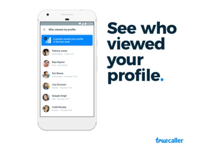 truecaller profile viewed