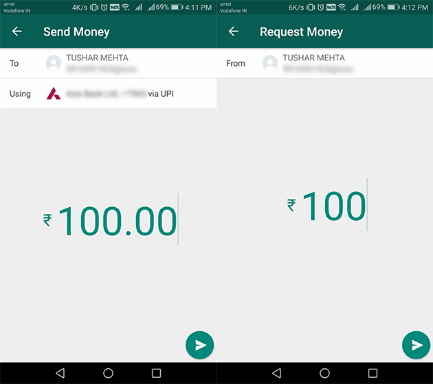 Now Send Money to Any UPI ID Using WhatsApp