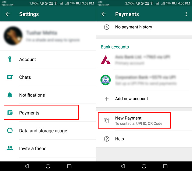 Now Send Money to Any UPI ID Using WhatsApp