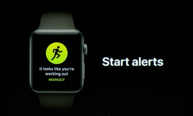 auto-workout detection alerts watchos 5