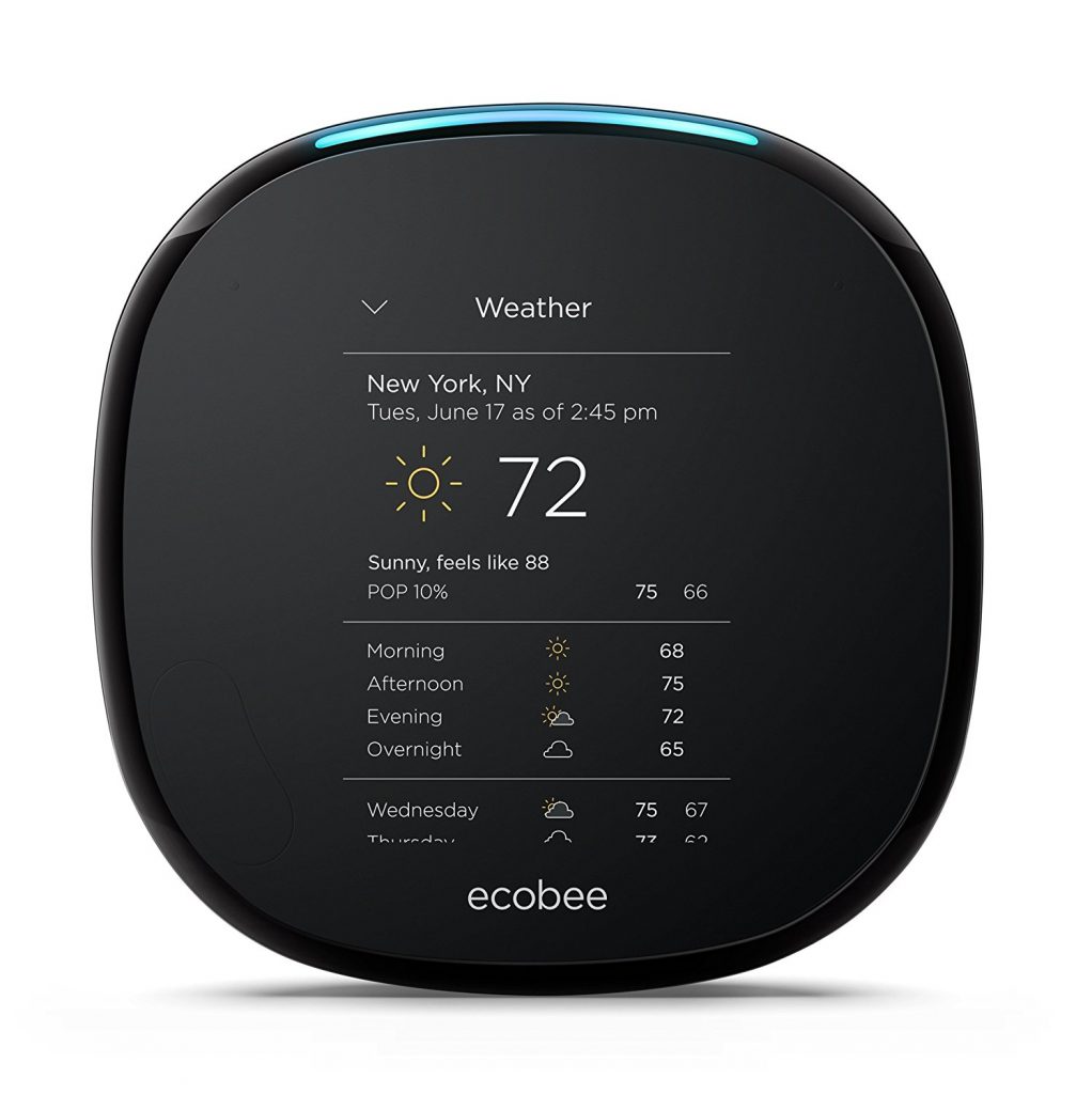 Ecobee4 thermostat google home