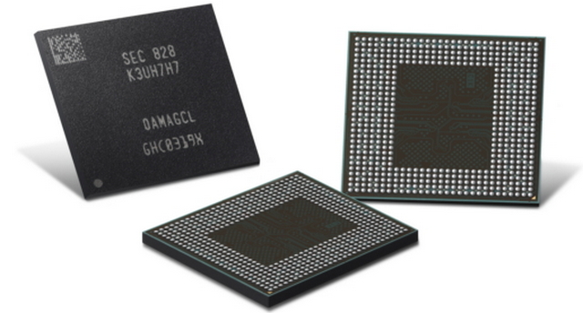 Samsung Mulai Produksi Massal Chip Memori LPDDR4X untuk RAM 8GB di Smartphone