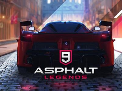 Asphalt 9 Legends Touch Drive controls