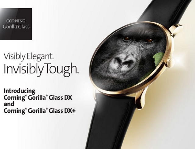 Gorilla Glass DX y Gorilla Glass DX+ destinados a smartwatches