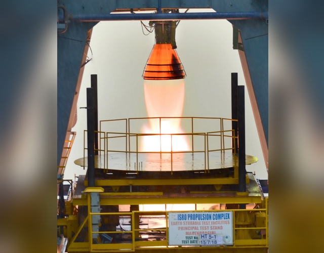 ISRO Conducts Successful Ground Test of Vikas High Thrust Rocket Engine