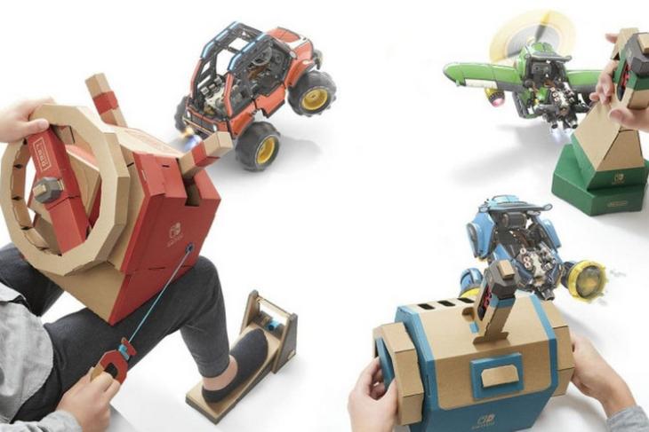 Nintendo Labo Vvehicle Kit website