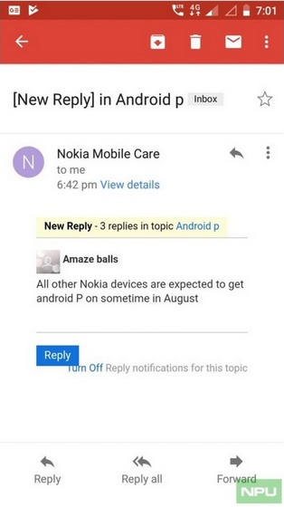 Nokia Phones Could Get Android P Update In August