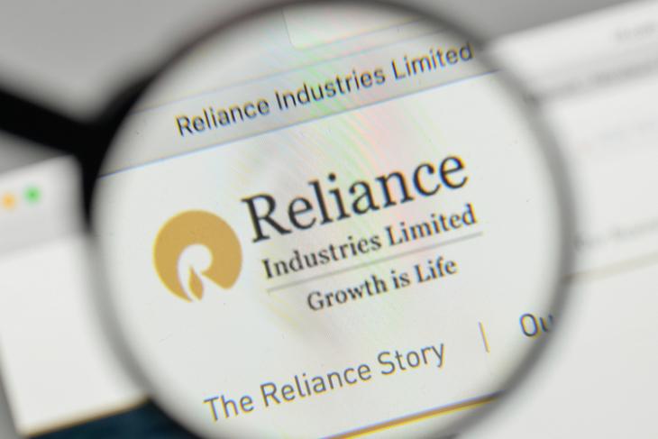 Reliance Industries shutterstock website