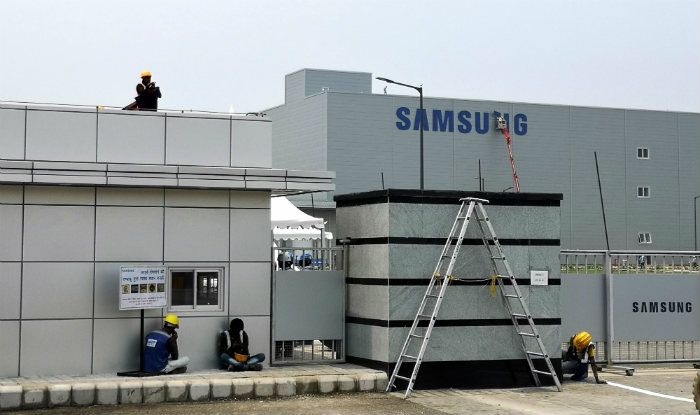 Samsung's Noida factory (Image: IANS)