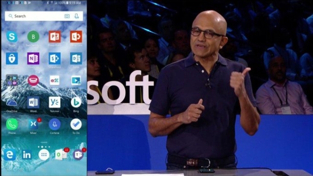 Satya Nadella Proud of Microsoft’s Android and iOS Apps