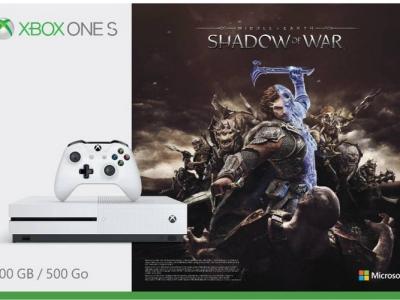 Xbox One S Shadow of War website