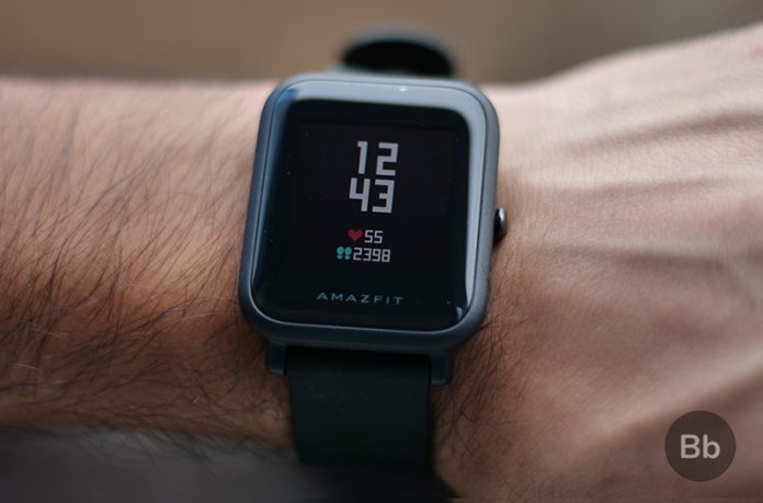 amazfit bip display technology