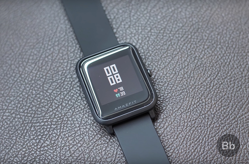 amazfit bip watch size