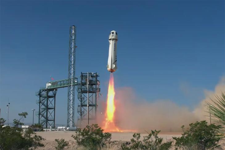 Jeff Bezos' Blue Origin Successfully Concludes Extreme Test of Crew Capsule and Reusable Rocket