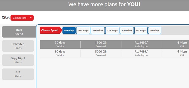 You Broadband Introduces 250 Mbps and 200 Mbps FTTH Plans